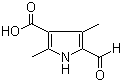 5-Formyl-2,4-dimethyl-1H-pyrrole-3-carboxylic acid molecular structure (CAS 253870-02-9)