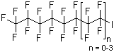 C6-12-全氟碘代烷分子结构 (CAS 25398-32-7)