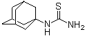 1-(1-金刚烷基)硫脲分子结构 (CAS 25444-82-0)
