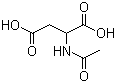 N-乙酰-DL-天冬氨酸分子结构 (CAS 2545-40-6)