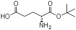 D-谷氨酸叔丁酯分子结构 (CAS 25456-76-2)