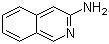 3-氨基异喹啉分子结构 (CAS 25475-67-6)