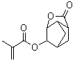 5-异丁烯酰氧基-2,6-降冰片烷内酯分子结构 (CAS 254900-07-7)