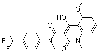 Tasquinimod分子结构 (CAS 254964-60-8)