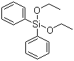 二苯基二乙氧基硅烷分子结构 (CAS 2553-19-7)
