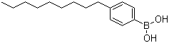 结构式 CAS# 256383-45-6, 4-壬基苯硼酸