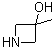 3-Hydroxy-3-methylazetidine molecular structure (CAS 256931-54-1)
