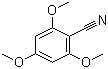 2,4,6-三甲氧基苯甲腈分子结构 (CAS 2571-54-2)
