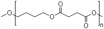 1,4-Butanediol-succinic acid copolymer molecular structure (CAS 25777-14-4)