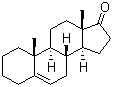 雄甾-5-烯-17-酮分子结构 (CAS 25824-80-0)