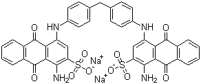 酸性蓝 127:1分子结构 (CAS 25826-34-0)