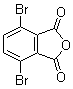 4,7-二溴异苯并呋喃-1,3-二酮分子结构 (CAS 25834-16-6)