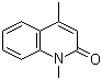 1,4-二甲基-2(1H)-喹啉酮分子结构 (CAS 2584-47-6)
