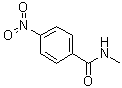 N-甲基-4-硝基苯甲酰胺分子结构 (CAS 2585-23-1)
