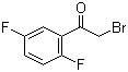 2-溴-2',5'-二氟苯乙酮分子结构 (CAS 258513-41-6)