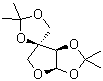 1,2:3,5-二-O-(1-甲基亚乙基)-alpha-D-呋喃芹糖分子结构 (CAS 25904-06-7)