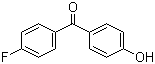 4-氟-4'-羟基二苯甲酮分子结构 (CAS 25913-05-7)