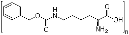 N'-苄氧羰基-L-赖氨酸聚合物分子结构 (CAS 25931-47-9)