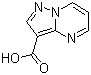 structure of CAS# 25940-35-6, Pyrazolo[1,5-a]pyrimidine-3-carboxylic acid