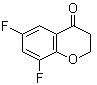 6,8-二氟色满-4-酮分子结构 (CAS 259655-01-1)
