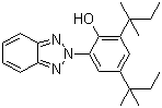 紫外线吸收剂 THUV-328分子结构 (CAS 25973-55-1)