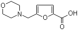 5-(Morpholin-4-ylmethyl)-2-furoic acid molecular structure (CAS 26095-36-3)