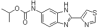 结构式 CAS# 26097-80-3, 坎苯达唑