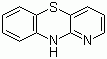 结构式 CAS# 261-96-1, 10H-吡啶并(3,2-b)(1,4)苯并噻嗪