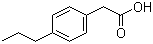 4-Propylphenylacetic acid molecular structure (CAS 26114-12-5)