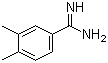 3,4-二甲基苯甲脒分子结构 (CAS 26130-47-2)