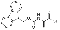 2-(((9H-芴-9-基)甲氧基)羰基氨基)丙烯酸分子结构 (CAS 261522-33-2)
