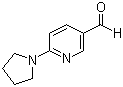 6-(1-Pyrrolidino)pyridine-3-carboxaldehyde molecular structure (CAS 261715-39-3)