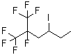 1,1,1,2-Tetrafluoro-4-iodo-2-(trifluoromethyl)hexane molecular structure (CAS 261760-23-0)