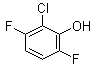 2-Chloro-3,6-difluorophenol molecular structure (CAS 261762-50-9)