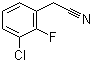 3-Chloro-2-fluorophenylacetonitrile molecular structure (CAS 261762-98-5)