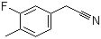 3-Fluoro-4-methylphenylacetonitrile molecular structure (CAS 261951-73-9)
