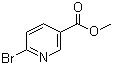6-溴烟酸甲酯分子结构 (CAS 26218-78-0)