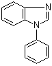 1-苯基苯并咪唑分子结构 (CAS 2622-60-8)