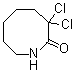 3,3-二氯六氢-2(1H)-氮杂环辛四烯酮分子结构 (CAS 26228-96-6)
