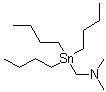 [(N,N-二甲基氨基)甲基]三丁基锡烷分子结构 (CAS 26285-62-1)