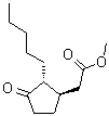 二氢茉莉酸甲酯分子结构 (CAS 2630-39-9)