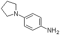 4-(1-吡咯烷基)苯胺分子结构 (CAS 2632-65-7)