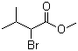 2-溴代异戊酸甲酯分子结构 (CAS 26330-51-8)