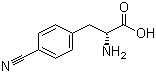 D-4-氰基苯丙氨酸分子结构 (CAS 263396-44-7)