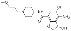 Prucalopride Hydroxy Impurity molecular structure (CAS 2636673-48-6)
