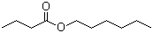 丁酸己酯分子结构 (CAS 2639-63-6)