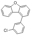 1-(3-Chlorophenyl)dibenzofuran molecular structure (CAS 2640392-03-4)