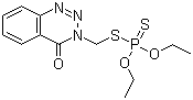 乙基谷硫磷分子结构 (CAS 2642-71-9)