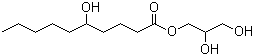 5-羟基癸酸甘油酯分子结构 (CAS 26446-31-1)