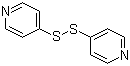 4,4'-二吡啶二硫醚分子结构 (CAS 2645-22-9)
